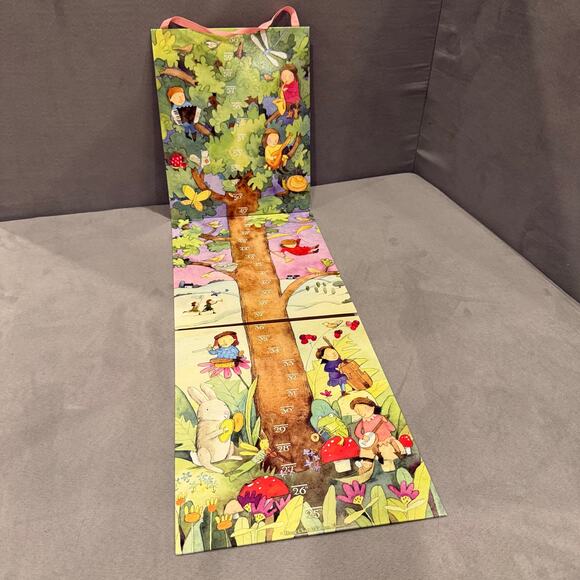 Eeboo Musical Fairy Tree Growth Chart Baby Girls Nursery Wall Decor - Picture 1 of 6